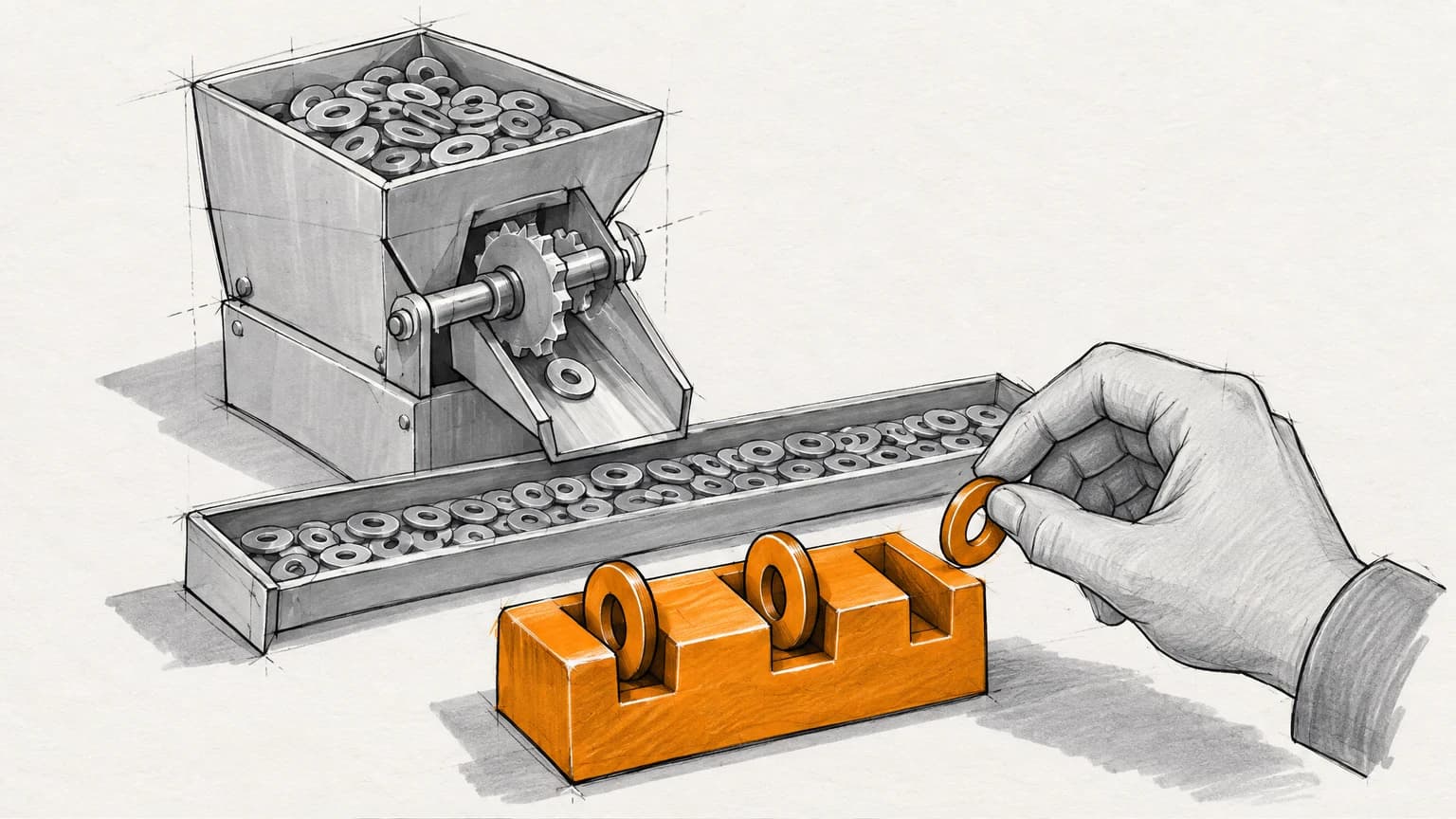 How I run a UX audit with Claude — cover sketch